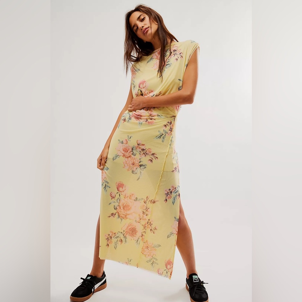 Free People Carmel Midi Dress NWOT